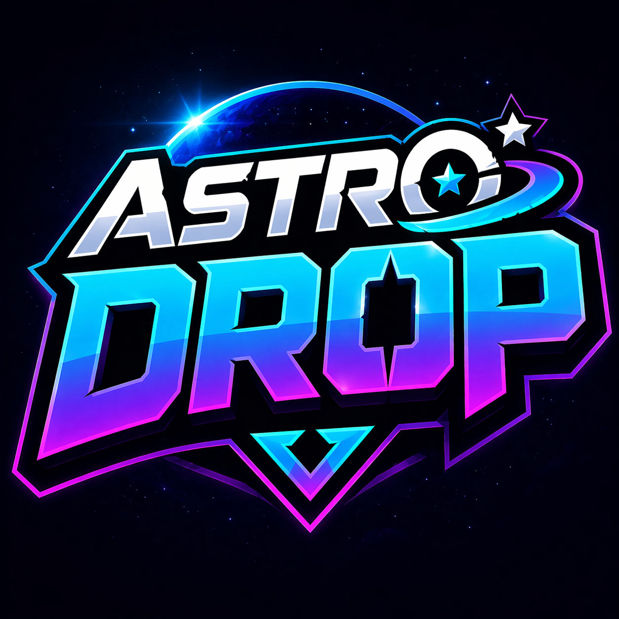 Arte conceitual do universo AstroDrop